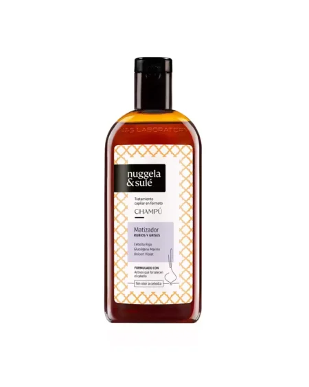Shampoo Anticaída Matizador para Canas y Rubio platinado